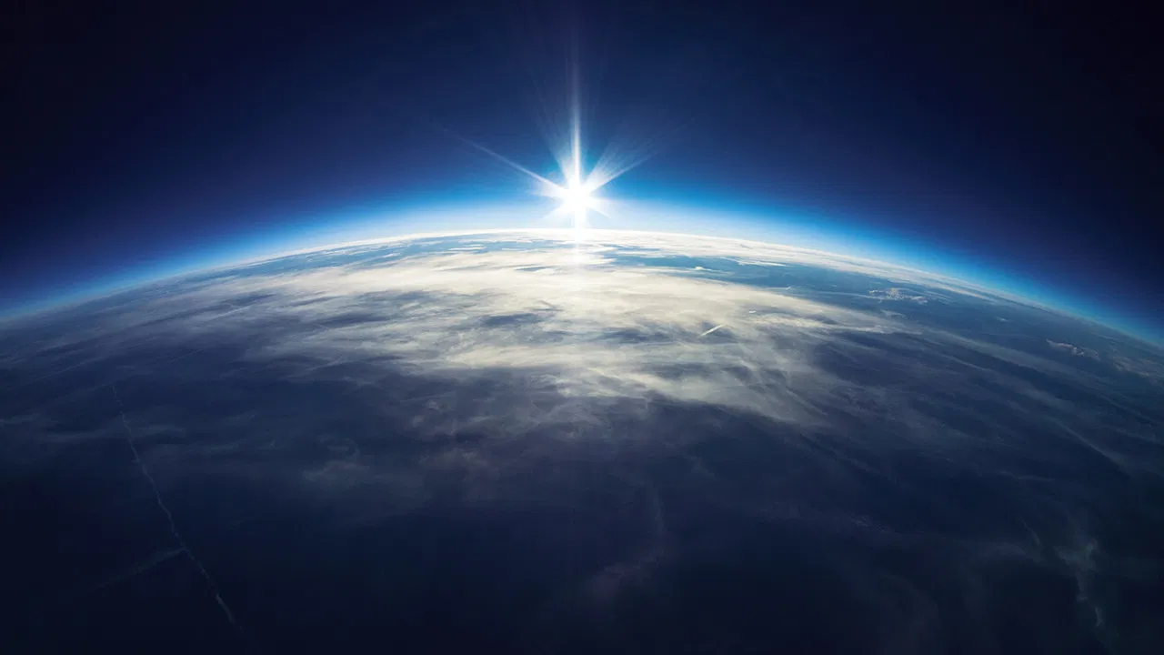 From Earth to the Universe backdrop