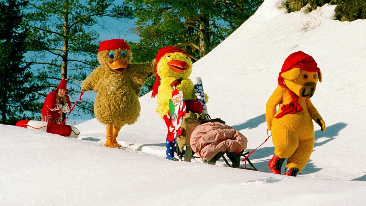 Bamses Julerejse backdrop