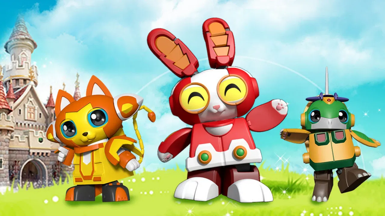 灵动蹦蹦兔 backdrop