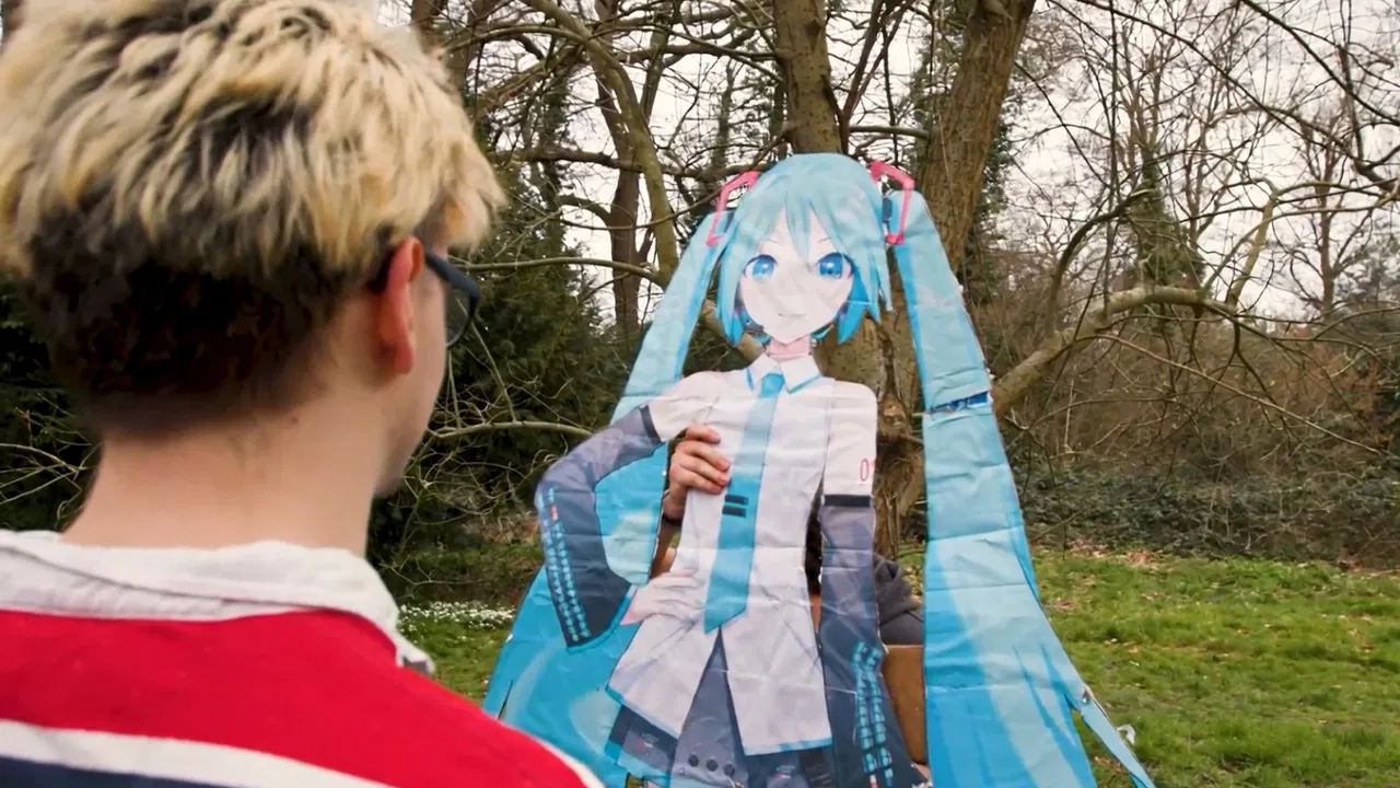 Touching of Grass backdrop