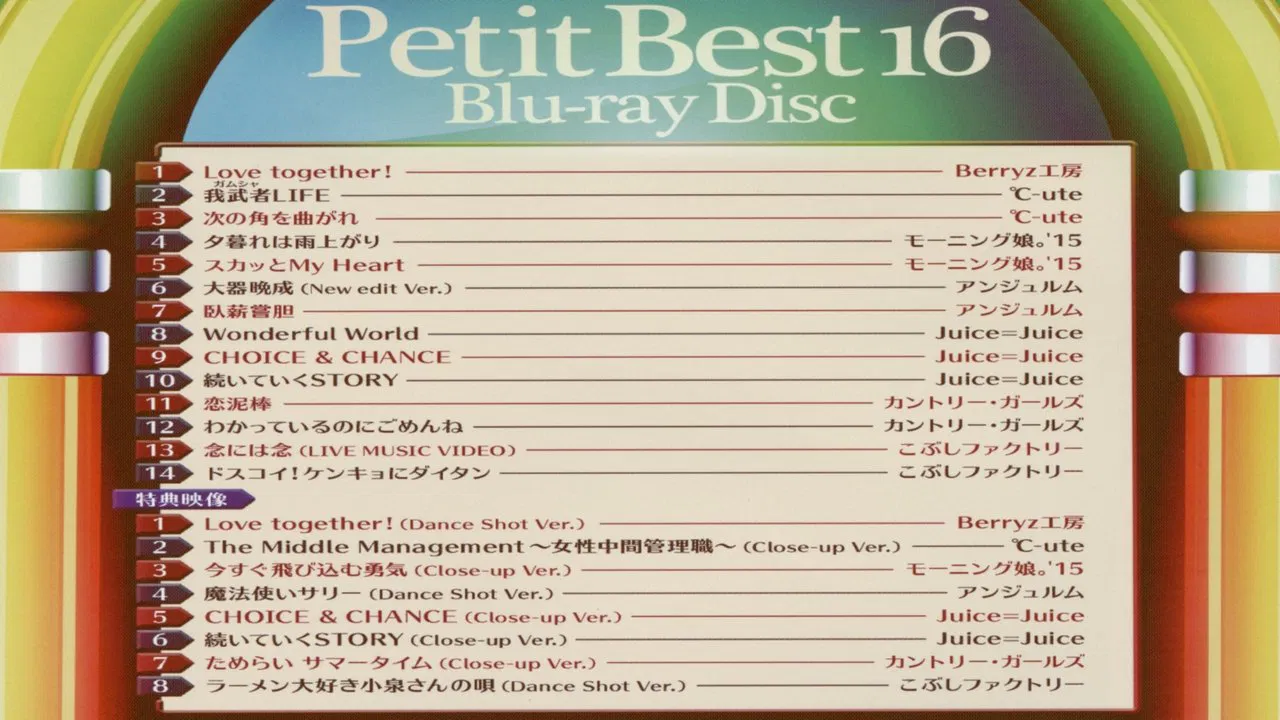 Petit Best 16 backdrop