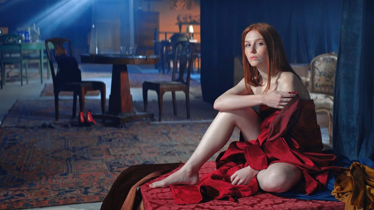 Vermelho Monet backdrop