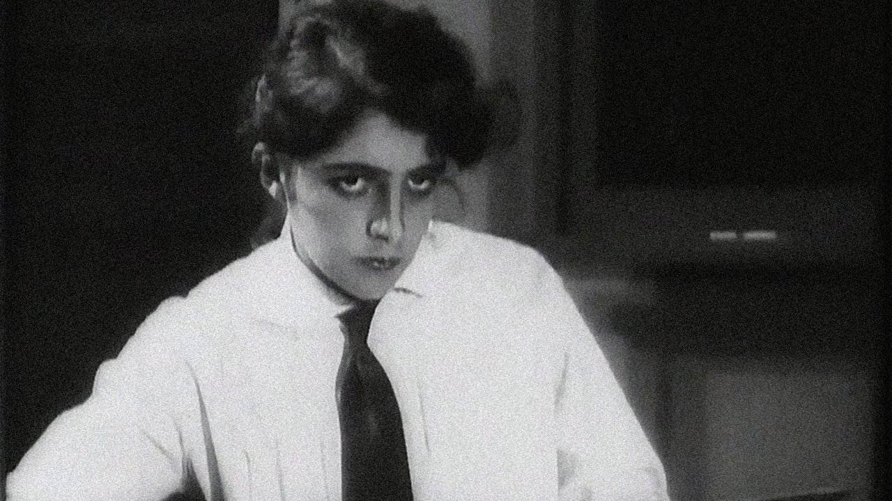 The Young Lady and the Hooligan backdrop