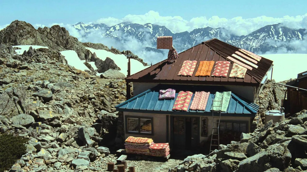 Climbing to Spring backdrop