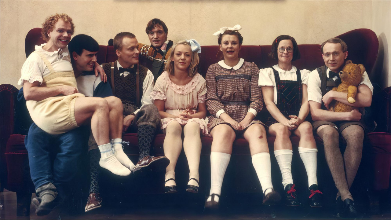 The Big Kids Party backdrop