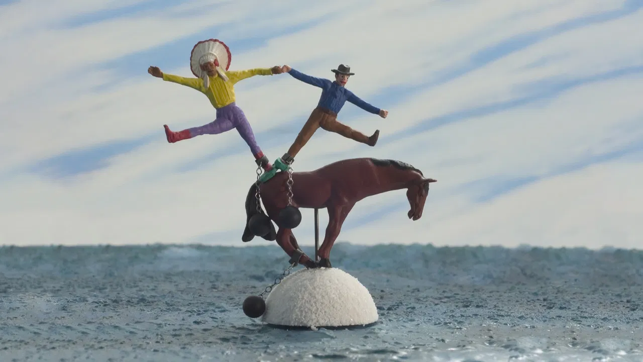 A Town Called Panic backdrop