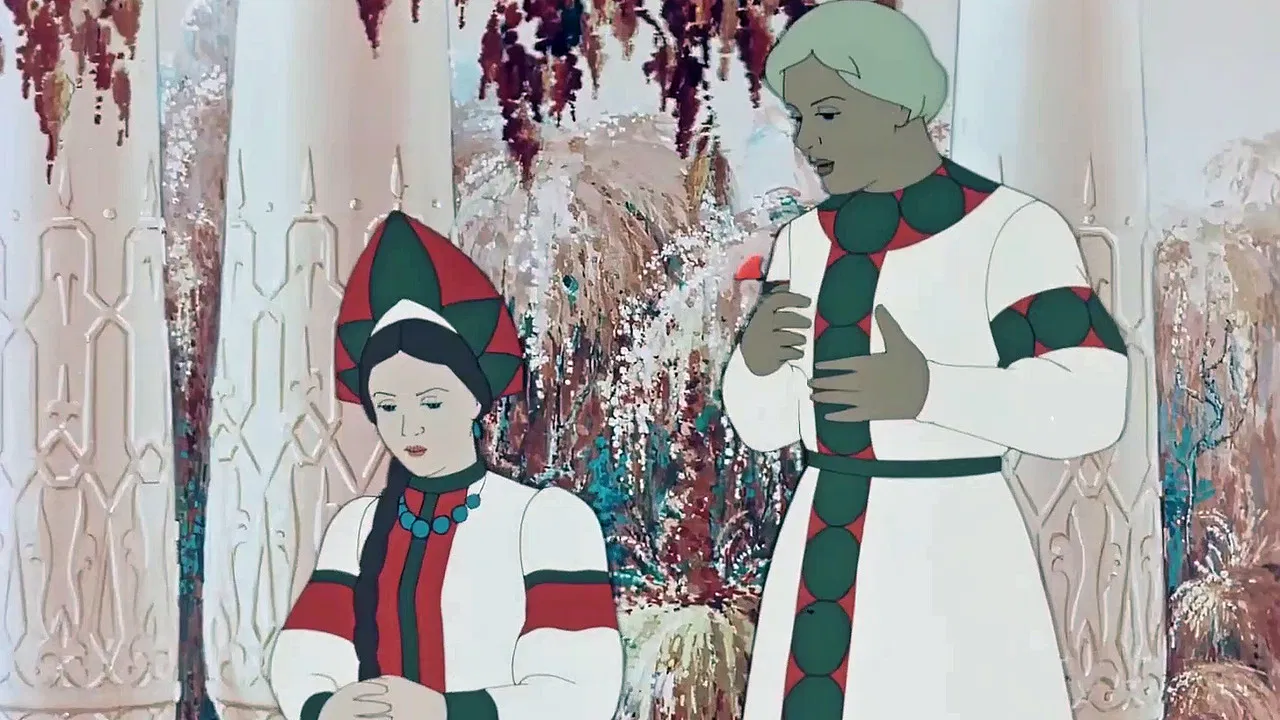 The Scarlet Flower backdrop