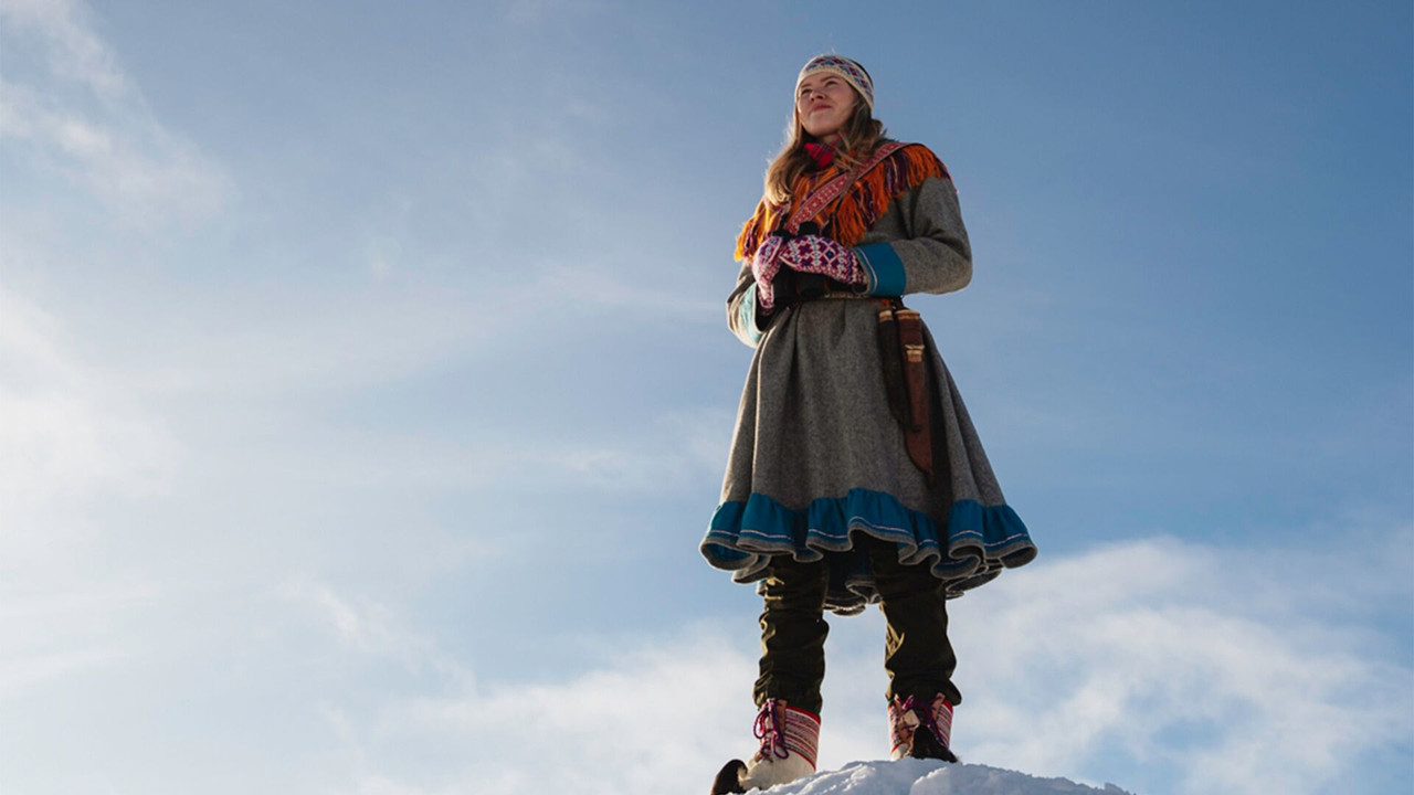 She who leads the herd backdrop