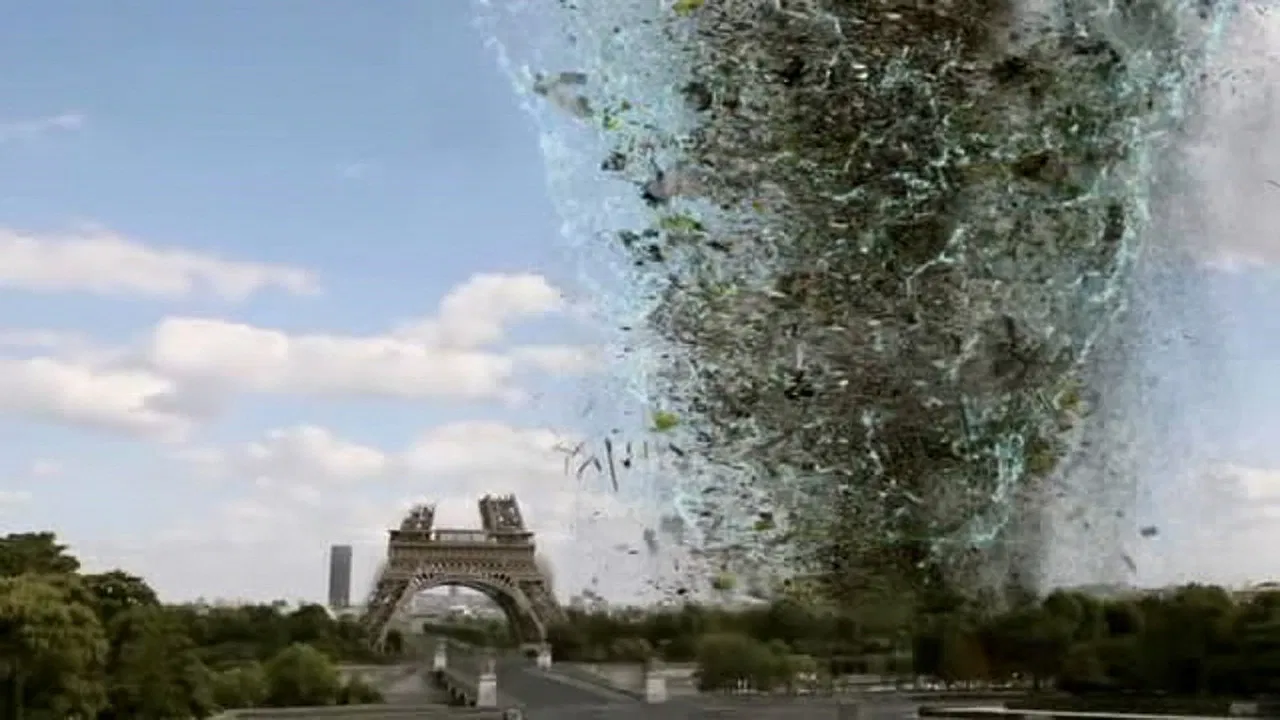 Metal Tornado backdrop