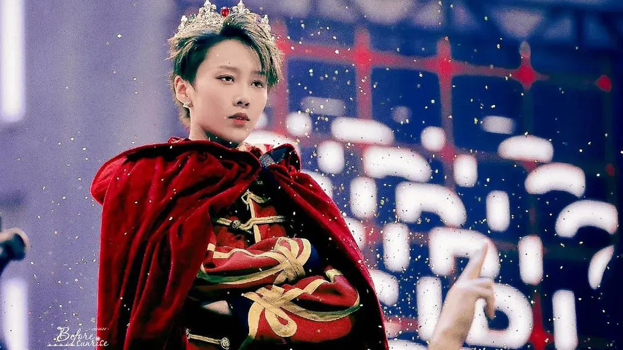 Masked Dancing King backdrop