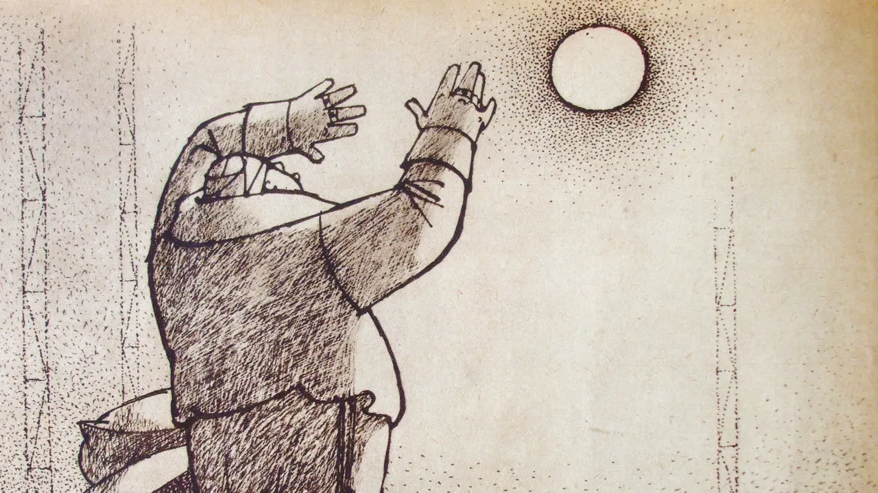 O milionáři, který ukradl slunce backdrop