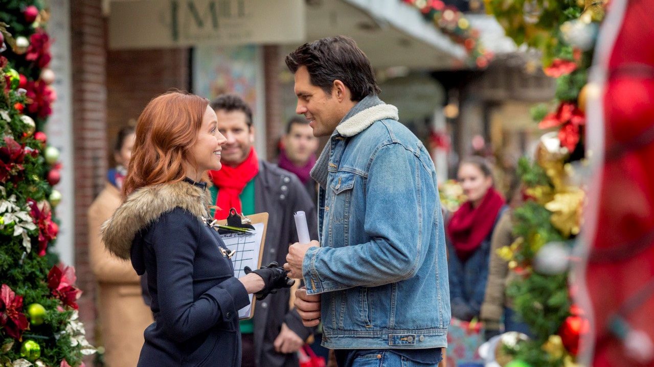 Rocky Mountain Christmas backdrop