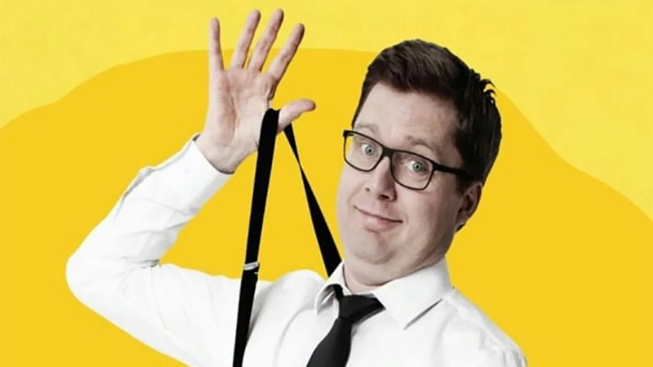 Lasse Rimmer: KOMIKER backdrop