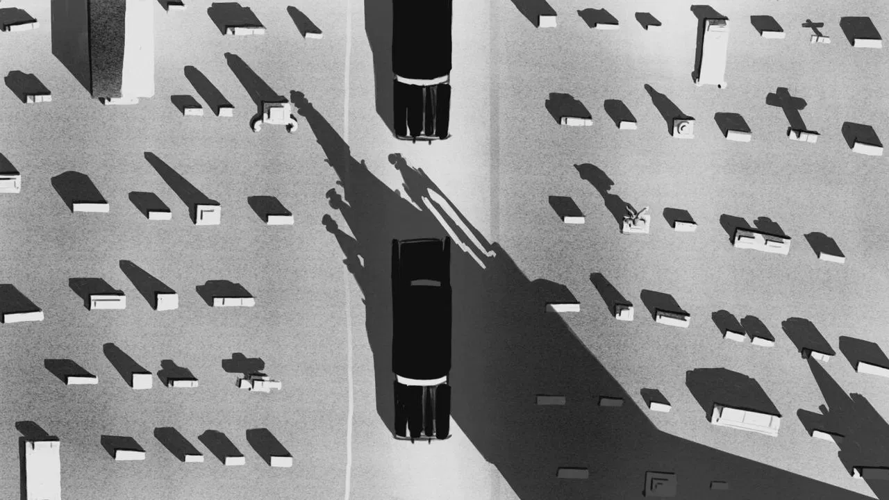 The Procession backdrop