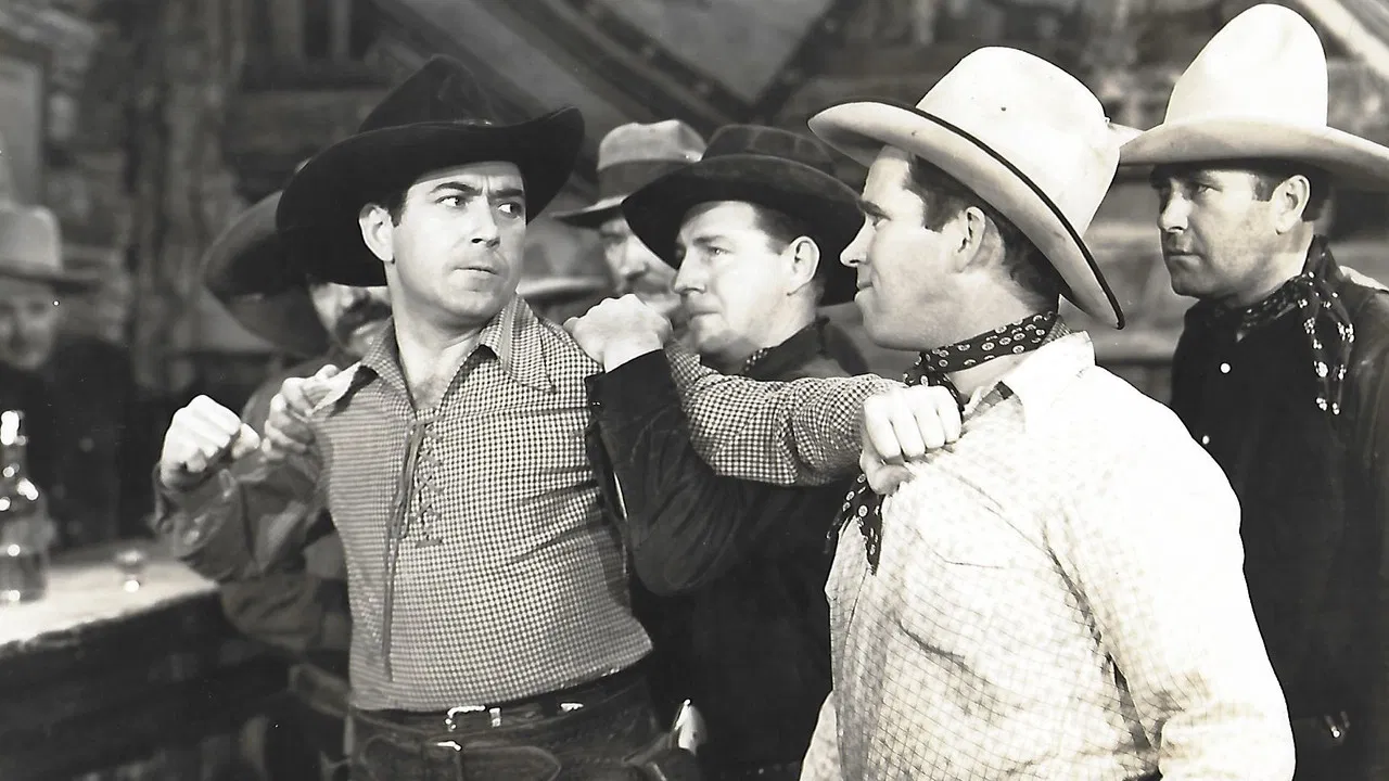 Bar-Z Bad Men backdrop