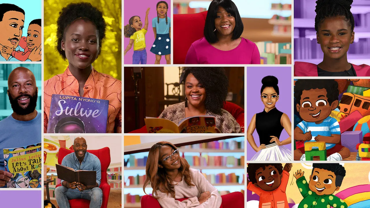 Bookmarks: Celebrating Black Voices backdrop