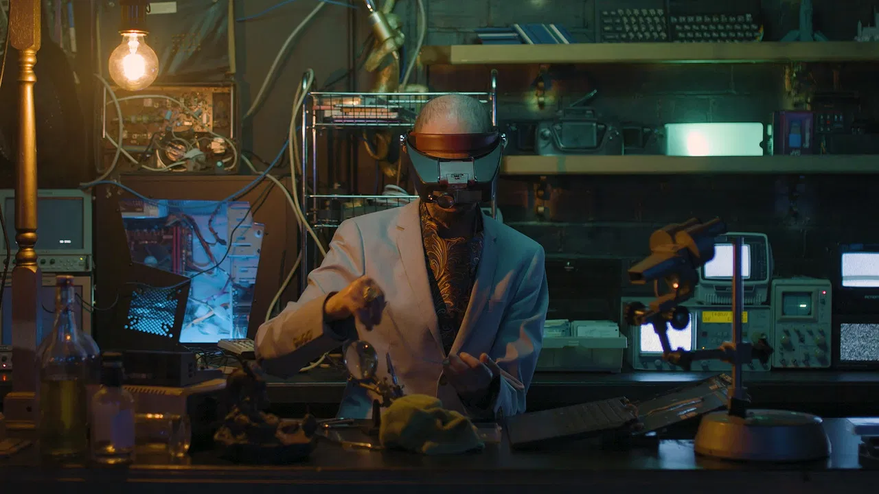 The Stainless Steel Soul backdrop