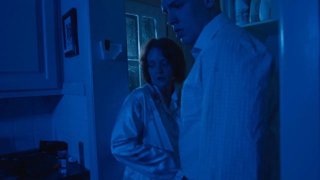 A Stranger Among The Living backdrop