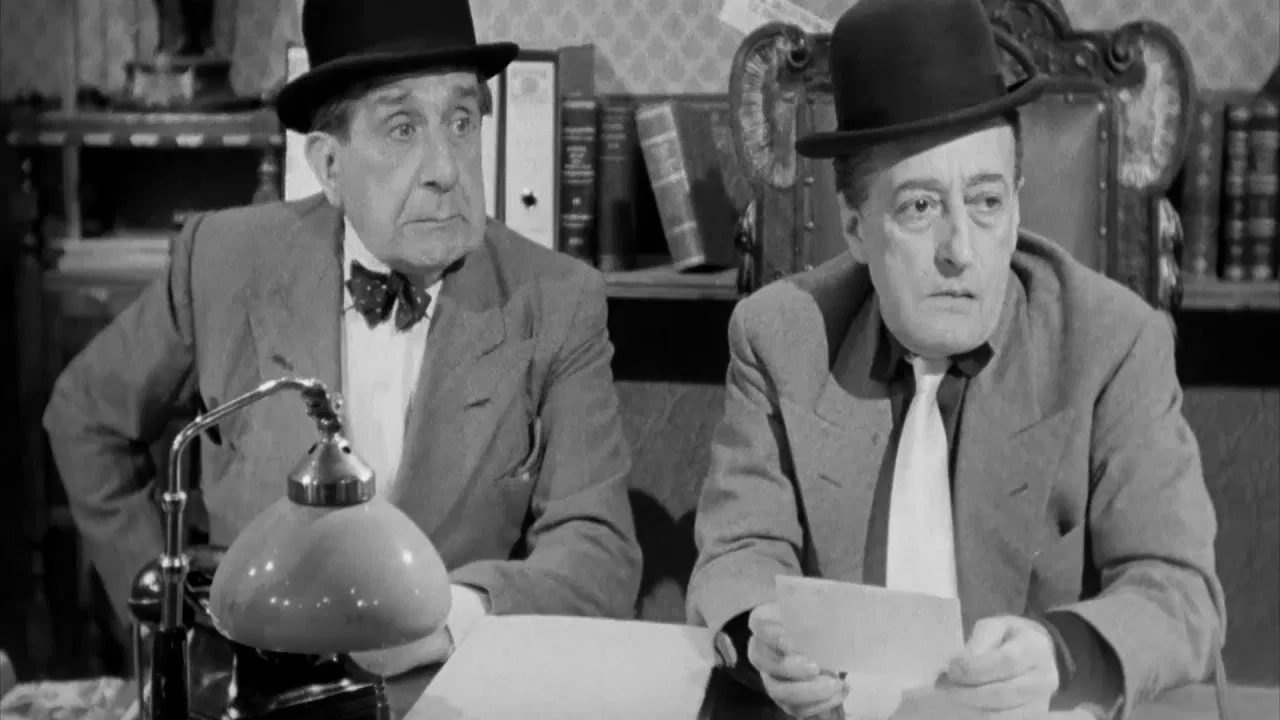 Totò, Vittorio and the Doctor backdrop