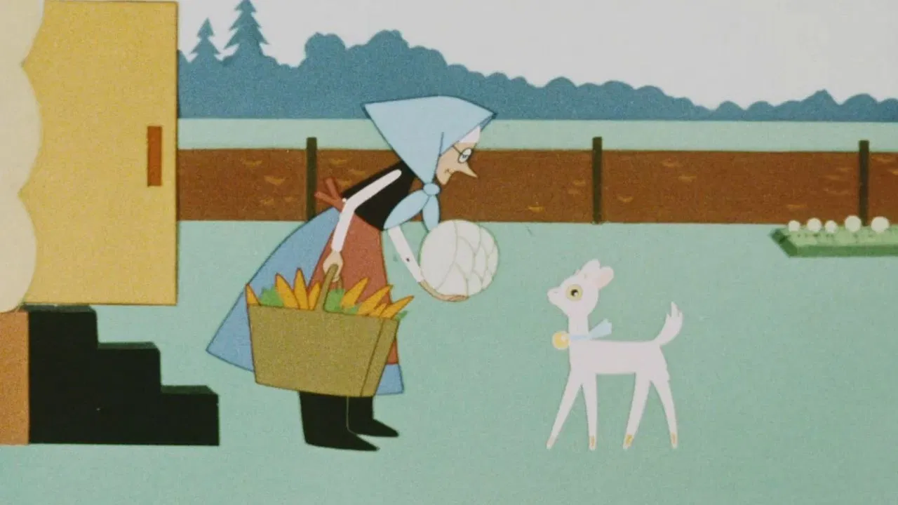 Granny's Goat backdrop