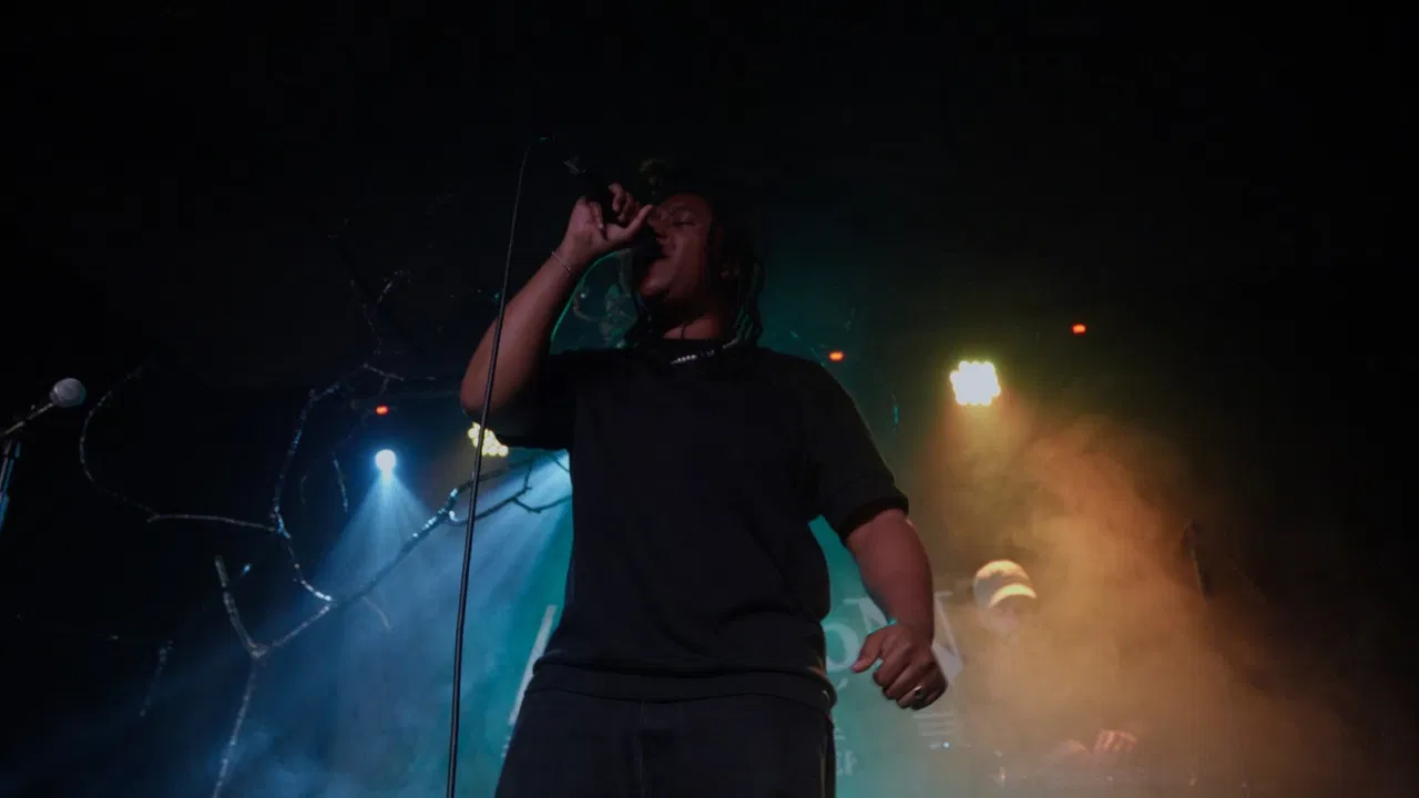 One more Rhyme backdrop