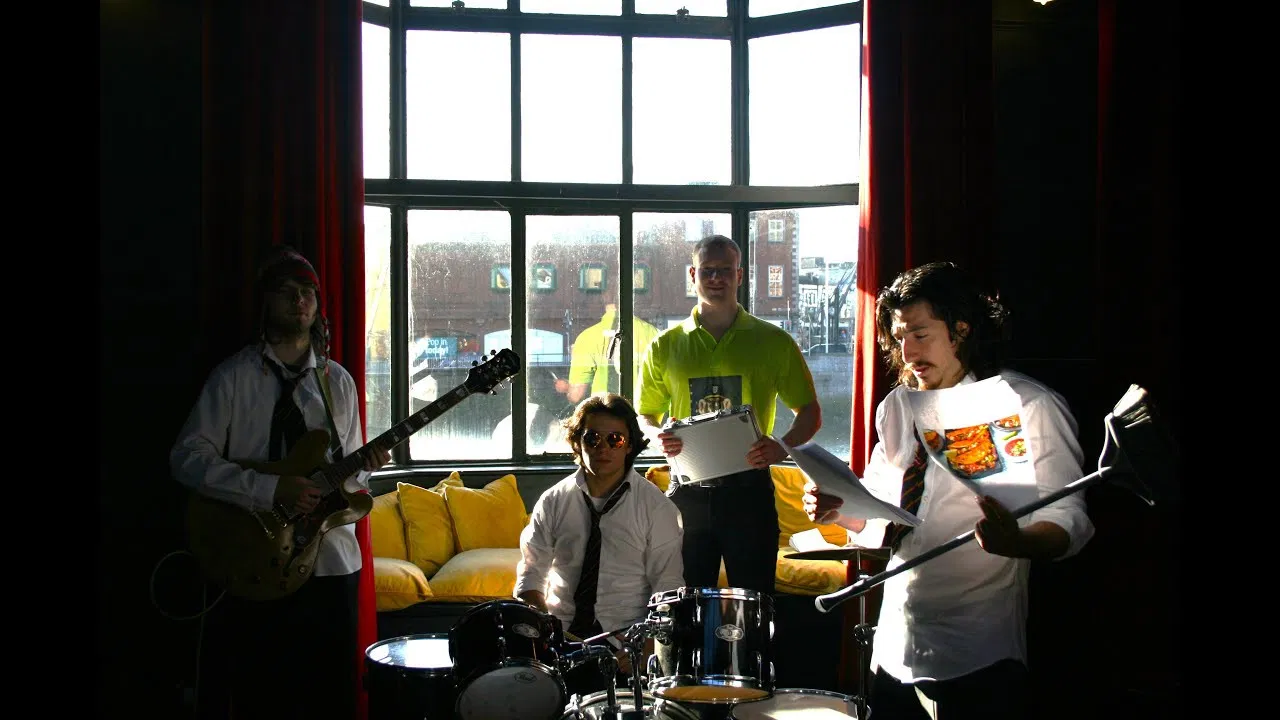 Electric Tension backdrop