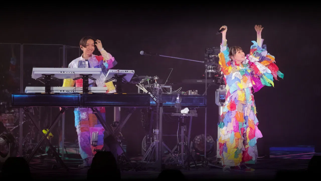 YOASOBI -「NICE TO MEET YOU」LIVE at 武道館 backdrop