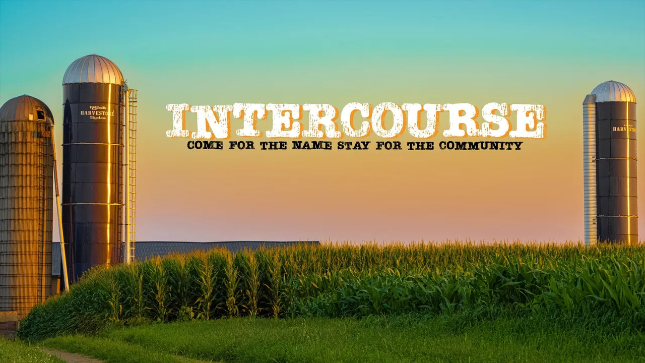 Intercourse backdrop