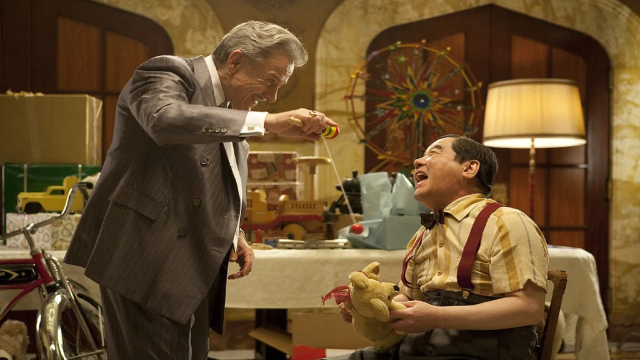 The Last Godfather backdrop