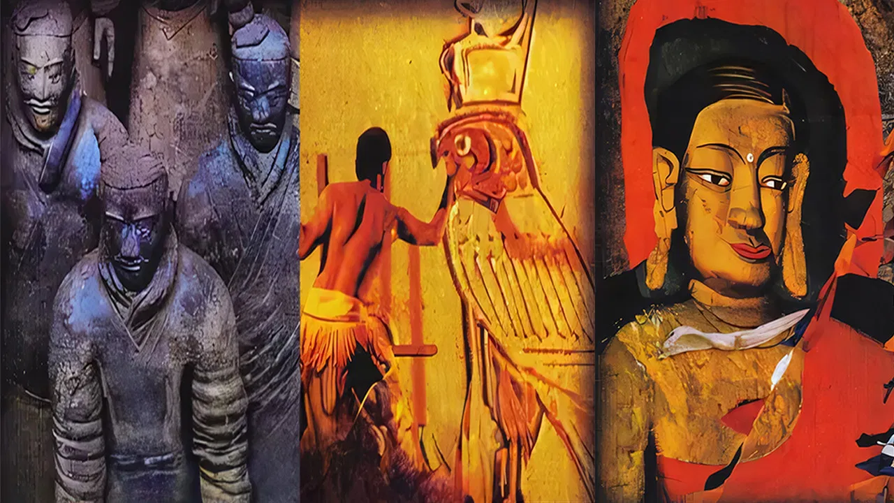 Time Life's Lost Civilizations backdrop