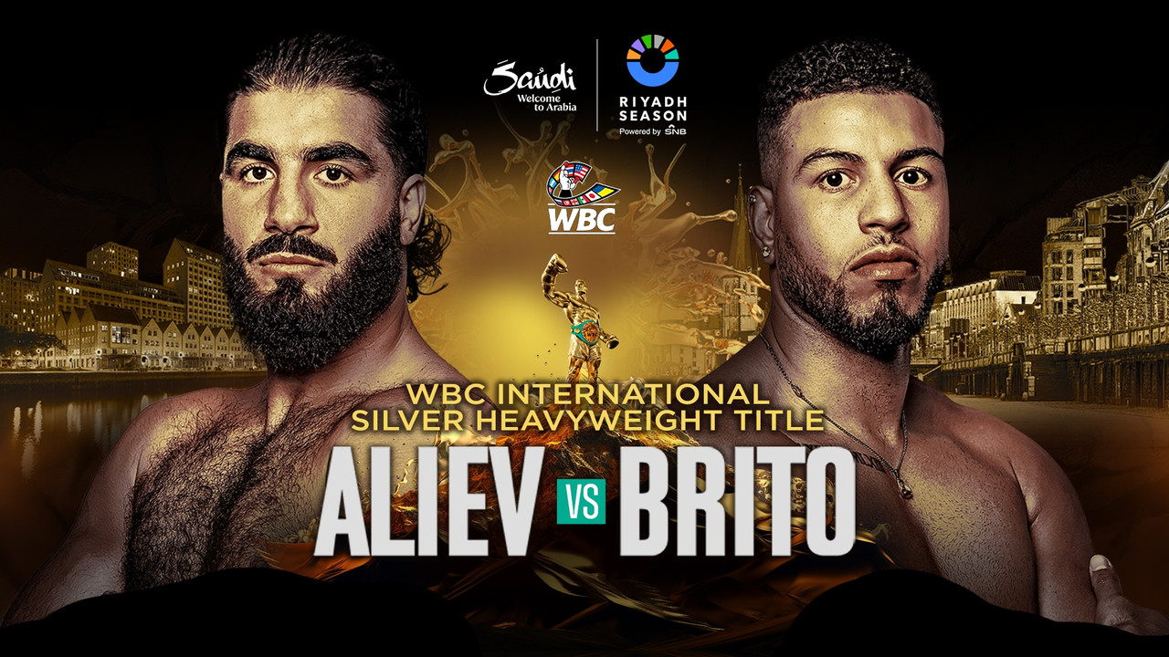 Mourad Aliev vs. Davide Brito backdrop
