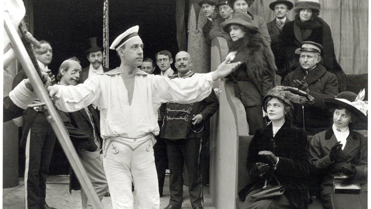 The Pride of the Circus backdrop