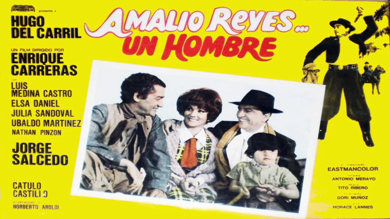 Amalio Reyes, un hombre backdrop