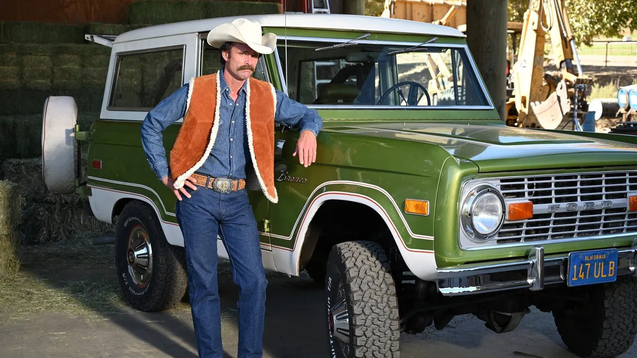 John Bronco backdrop