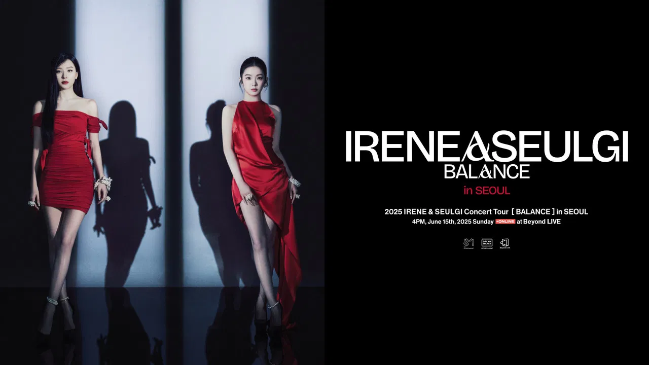 2025 IRENE & SEULGI Concert Tour [ BALANCE ] in SEOUL backdrop