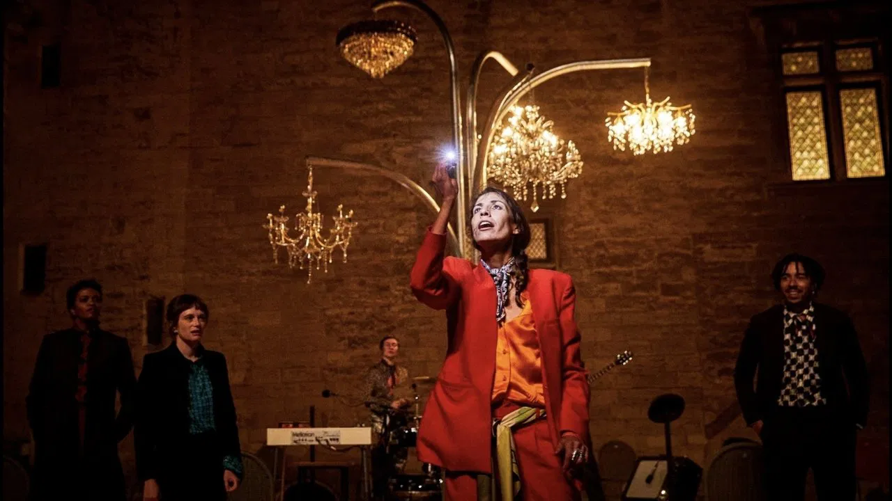 Chekhov's The Cherry Orchard backdrop