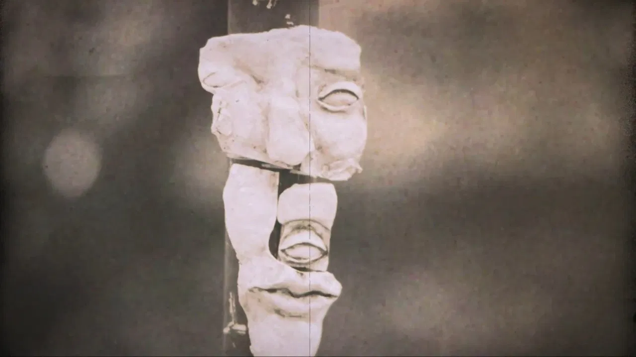 The Man Who Would Not Shake Hands backdrop