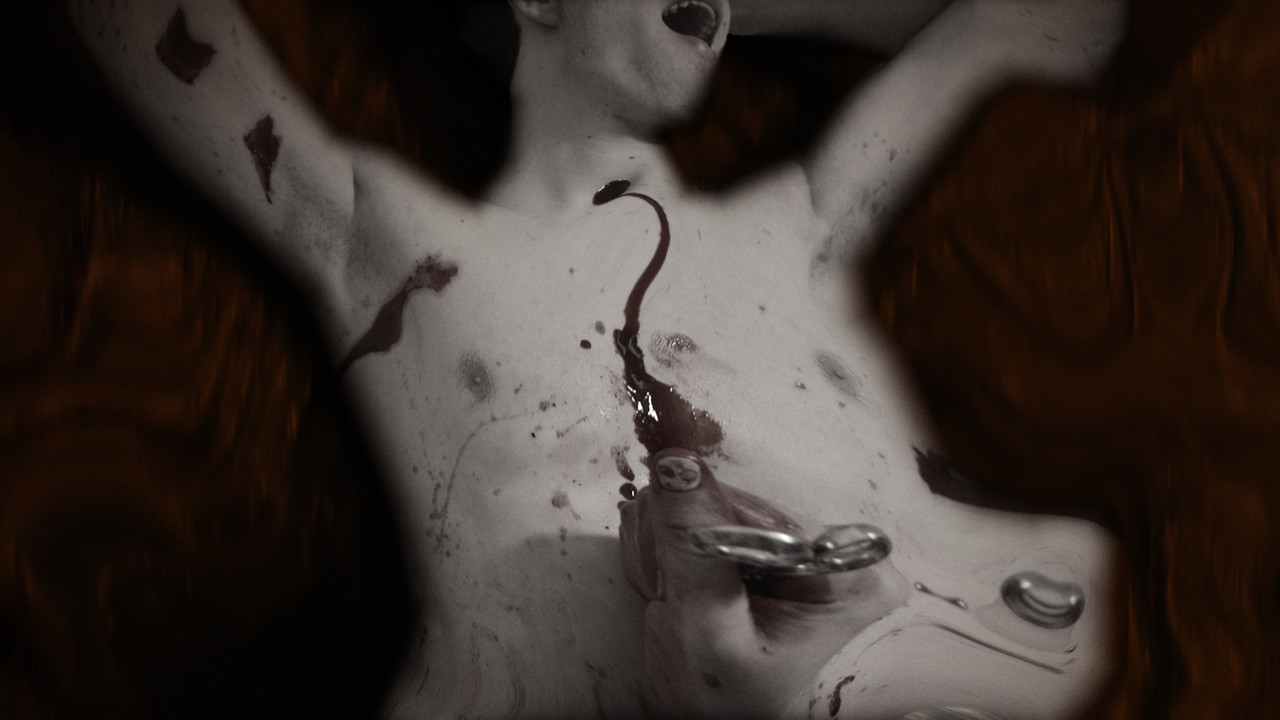 à l'envers backdrop