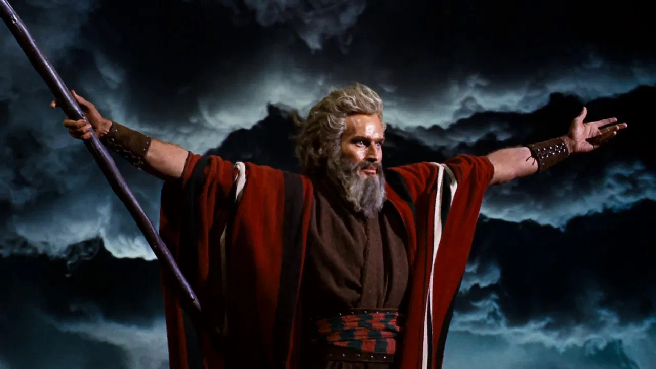 The Ten Commandments: Making Miracles backdrop