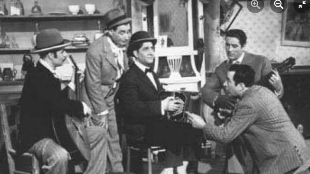 La historia del tango backdrop