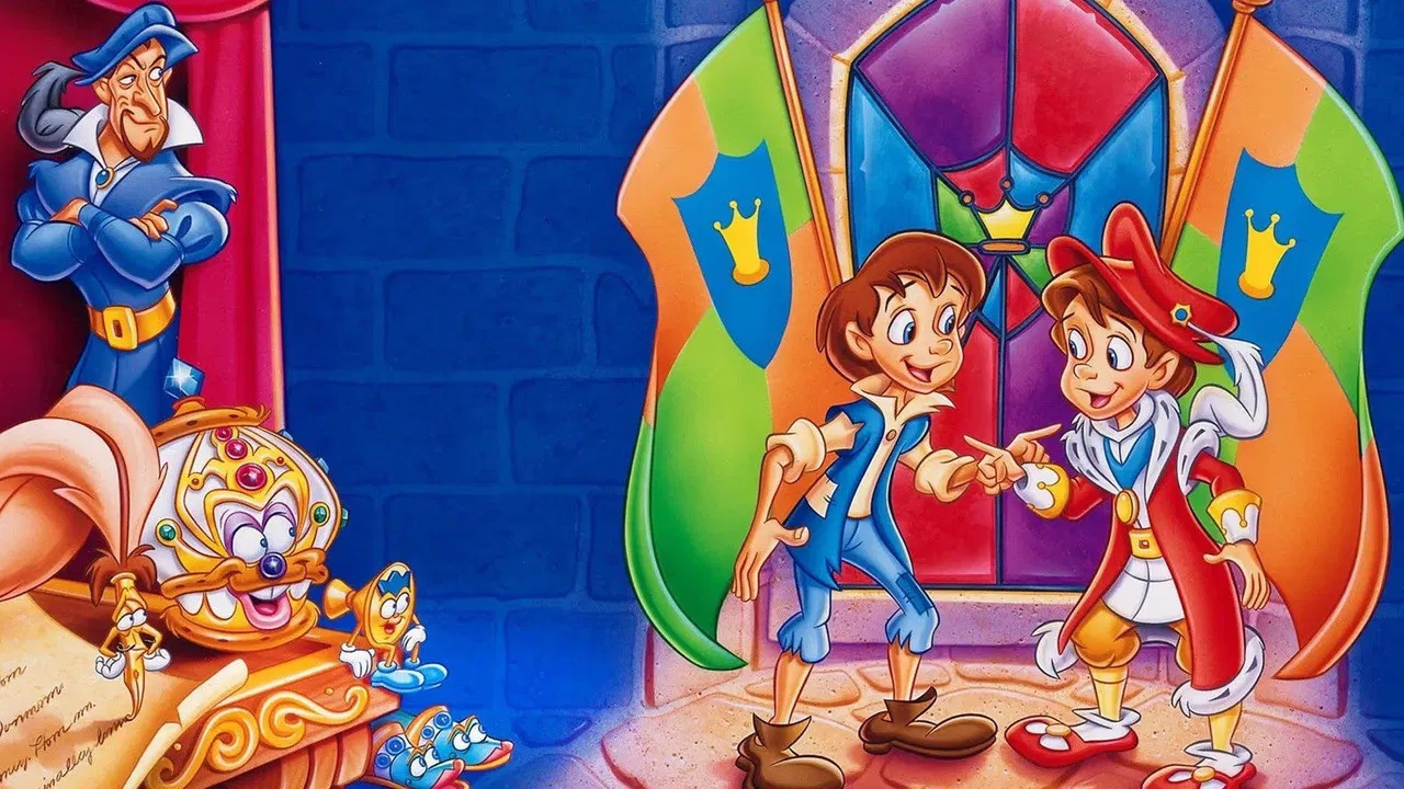 The Prince and the Pauper backdrop