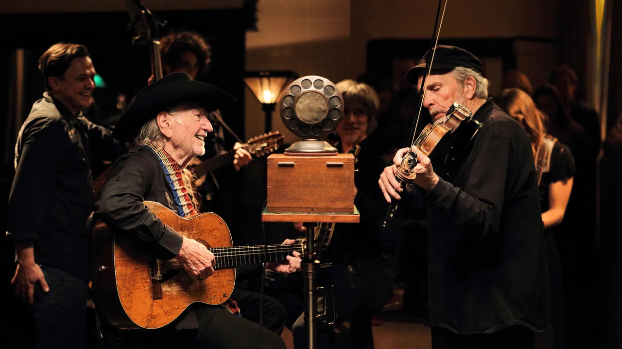 The American Epic Sessions backdrop