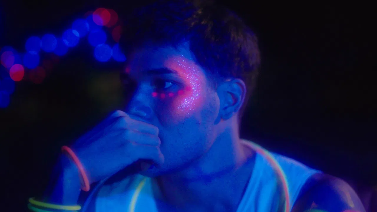 Ultraviolet backdrop