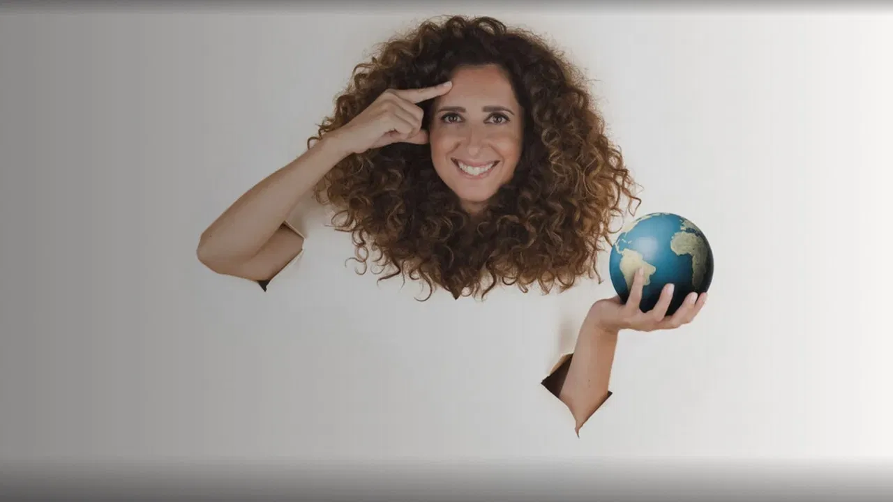 Teresa Mannino Sento La Terra Girare backdrop