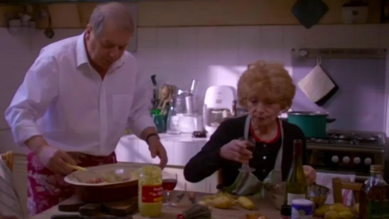 Pas de politique à table backdrop