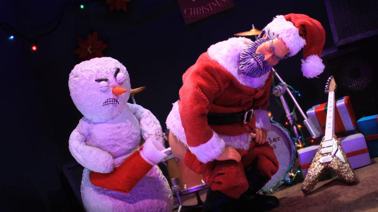 Robot Chicken's ATM Christmas Special backdrop