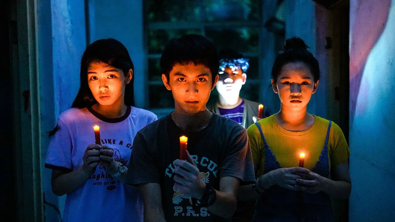 76 Horror Bookstore backdrop