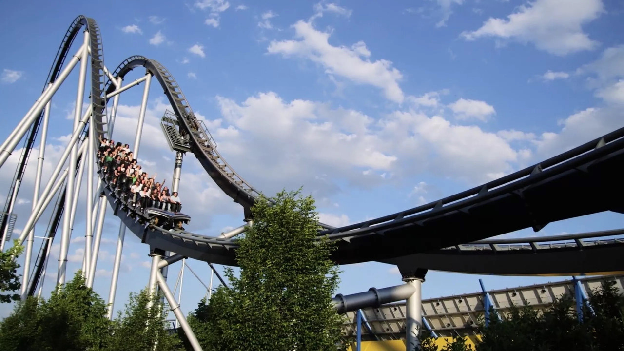 Europapark la techno des manèges à sensation backdrop