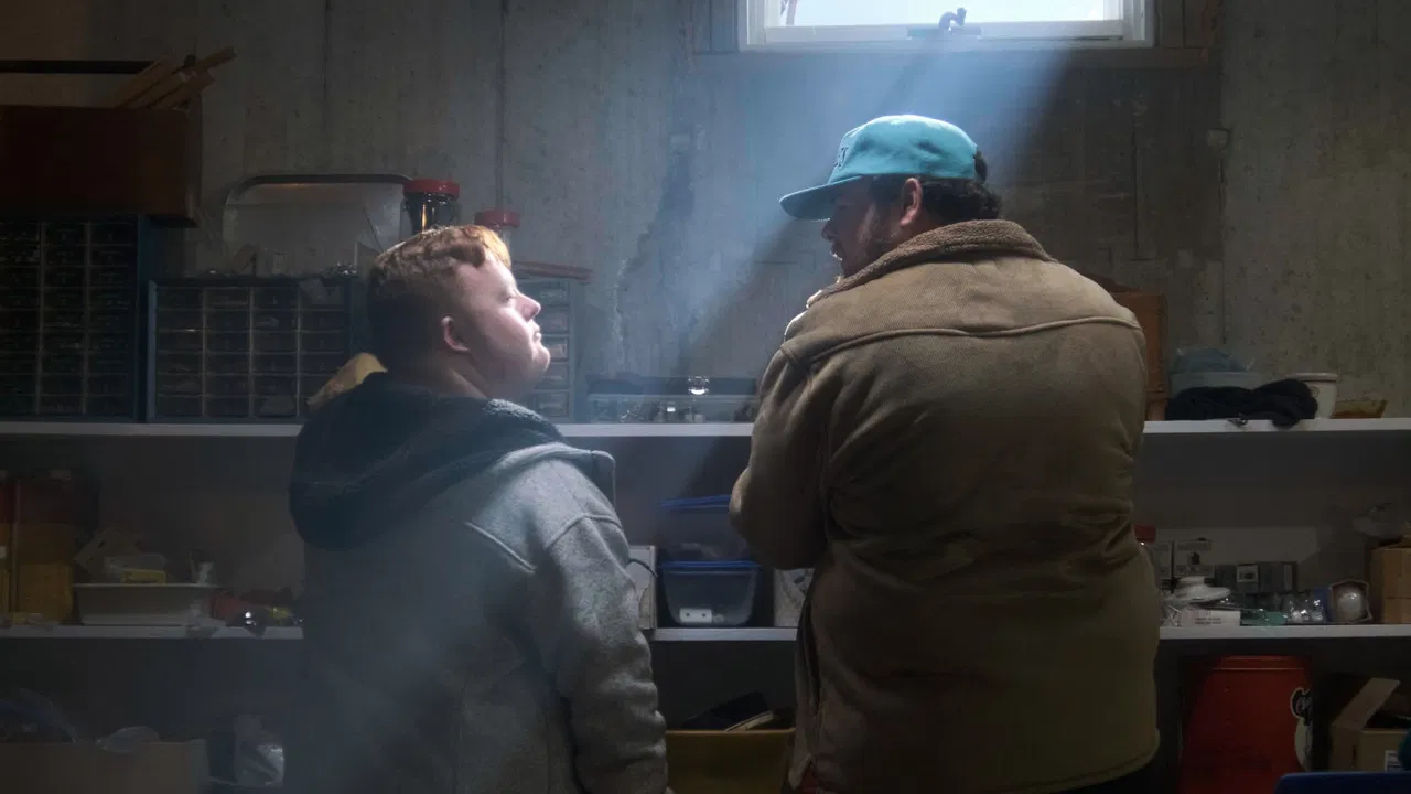 Hi! Neighbor backdrop