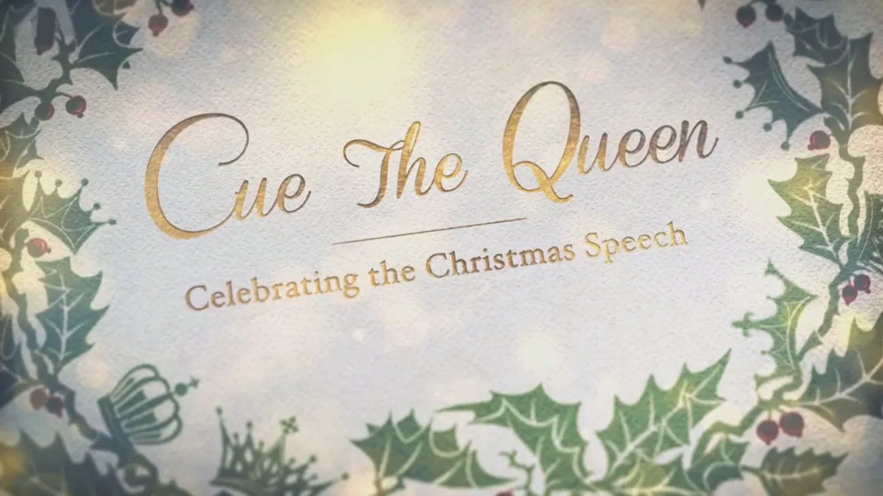 Cue the Queen: Celebrating the Christmas Speech backdrop